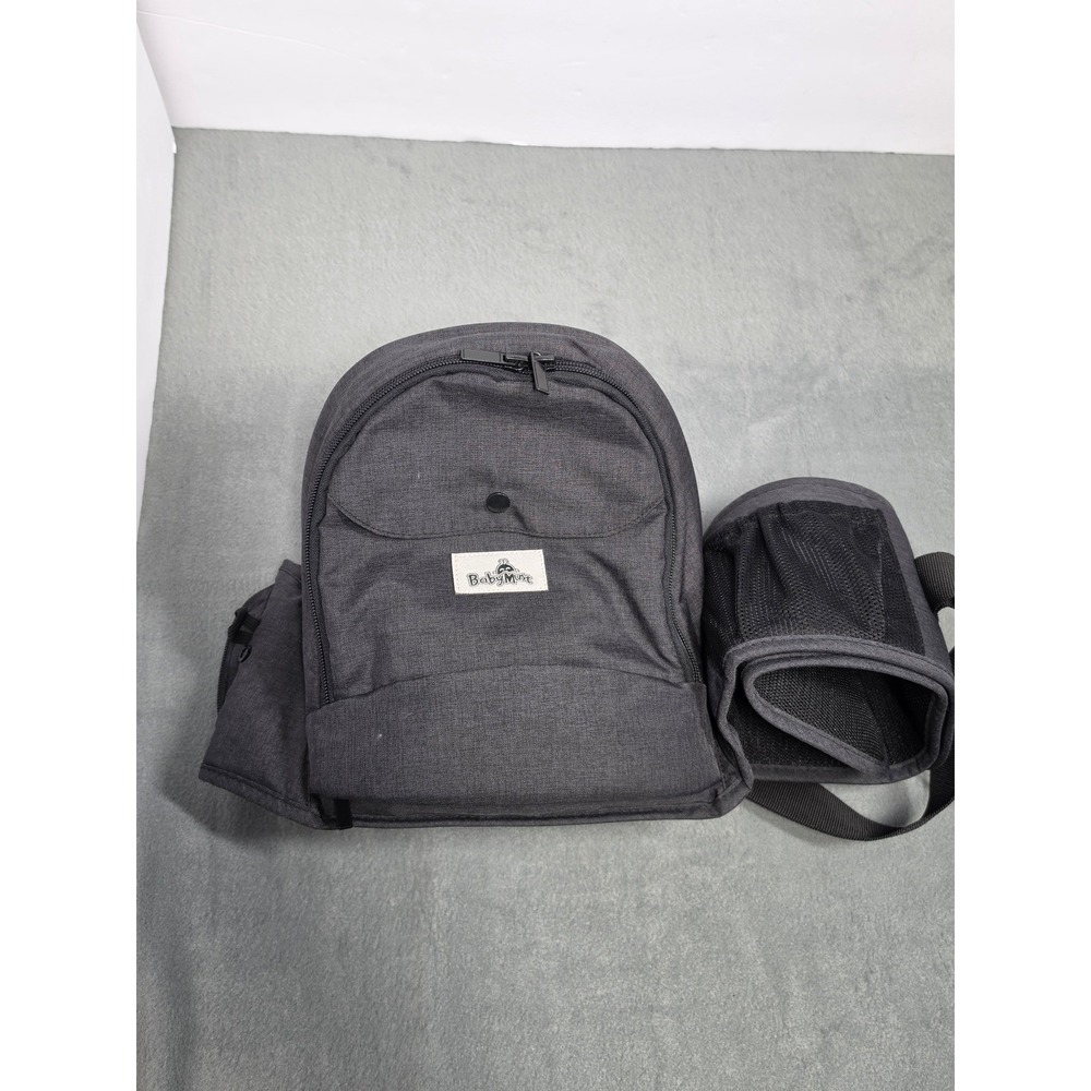 Hip Seat Carrier Waist‎ Belt Gray Adjustable w Storage